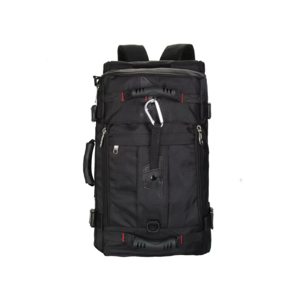 Whitzman Travel ‎ Carry On Backpack Durable Duffle-Large Black Waterproof